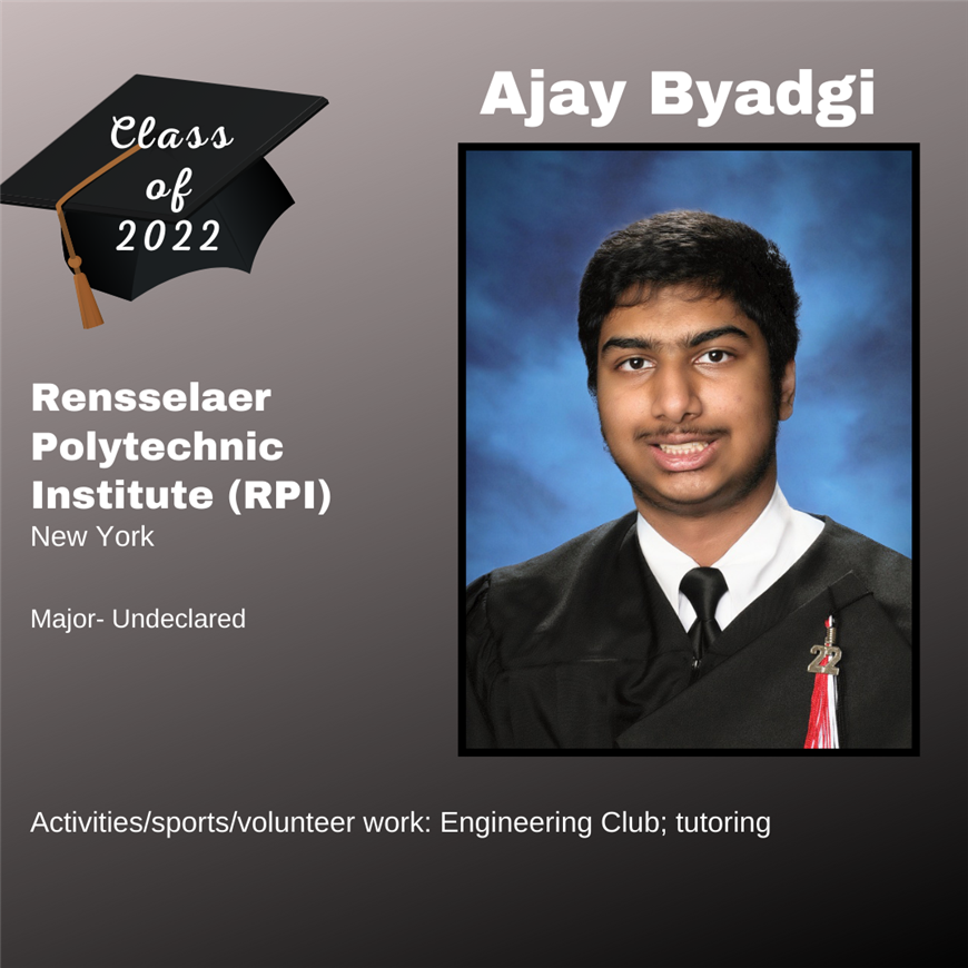 Top 25 Grad, Ajay Byadgi